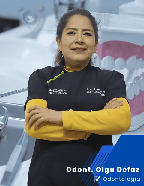 Odont. Olga Défaz, odontología general en Consultorios Médicos SanDef